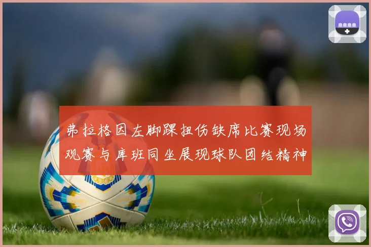 弗拉格因左脚踝扭伤缺席比赛现场观赛与库班同坐展现球队团结精神