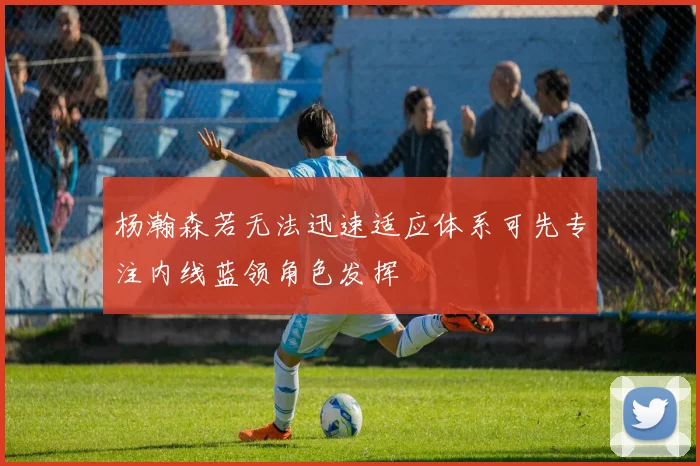 杨瀚森若无法迅速适应体系可先专注内线蓝领角色发挥