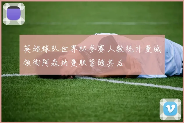 英超球队世界杯参赛人数统计曼城领衔阿森纳曼联紧随其后